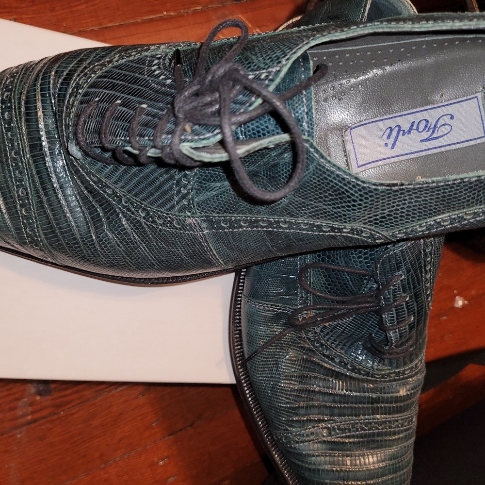 Genuine Lizard Skin Shoes